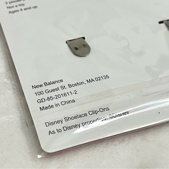 New Balance New Haunted Mansion Wallpaper Disney Shoelace Clip Ons Purple Black - Picture 9 of 11